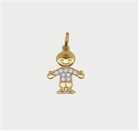 Charm Rue des Mille Femme Charm Bar in laiton CB-LCN 05